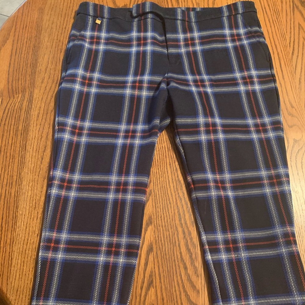 Ralph Lauren blue plaid pants size xl